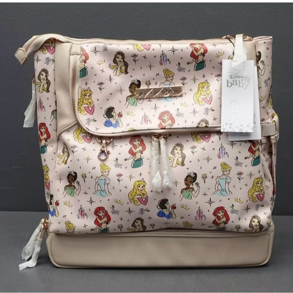 Petunia Pickle Bottom Disney Baby Pivot Princess Pink Diaper Bag Backpack New